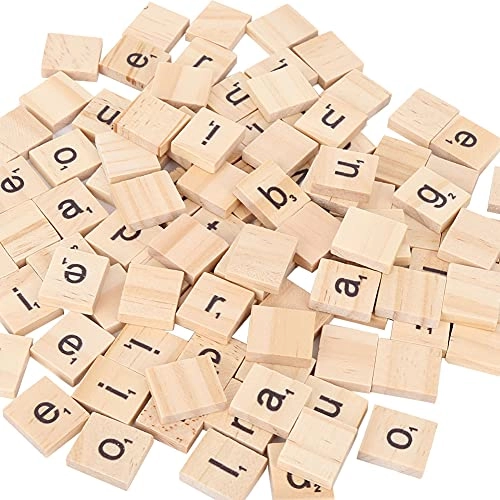Wooden Tiles Puzzle Blocks - 100 pieces