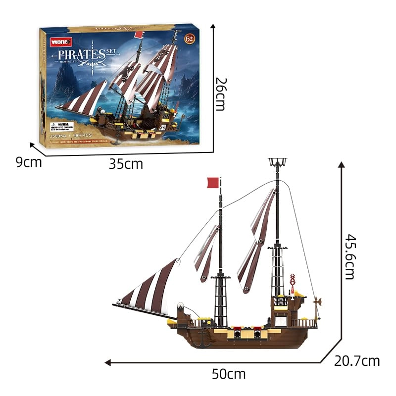 Pirates Ship - 509 pcs