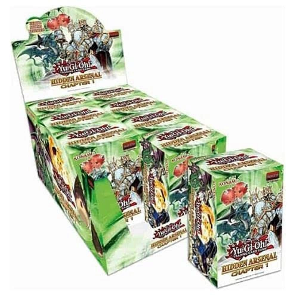 Yugioh Singles Hidden Arsenal Chapter 1 Display Booster Box - 8pcs Bundle