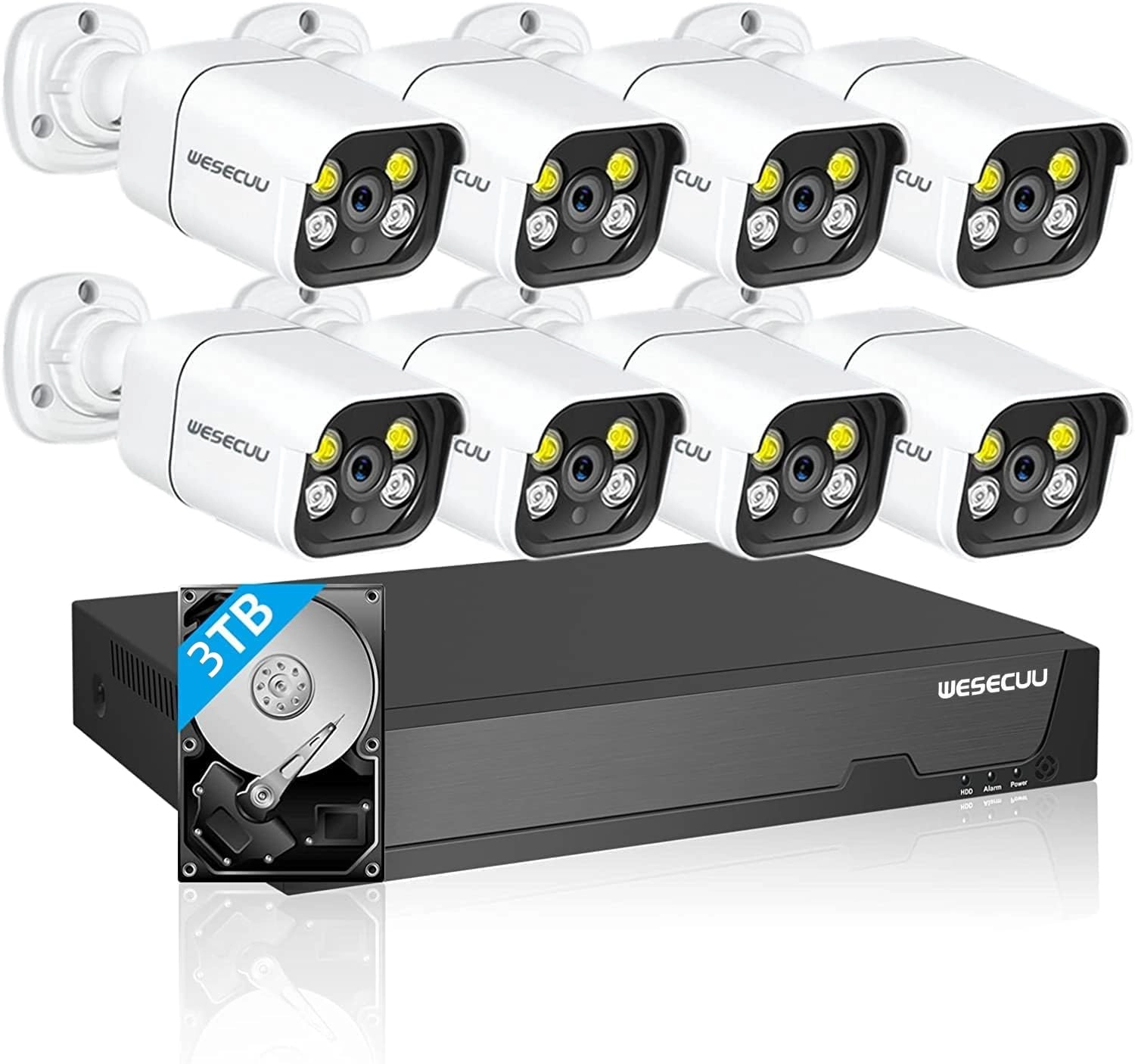 WESECUU TJ-IW1020MF - 8 channels