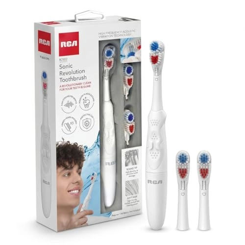 Sonic Toothbrush - Battery Powered Extra Brush Head