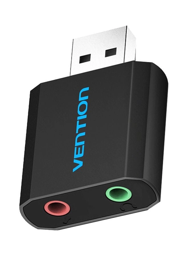 Vention Sound Card Adapter - USB Earphone/Mic Noise Reduction
