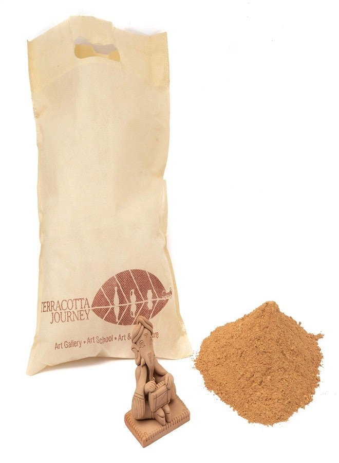Terracotta Journey DIY Shadu Earthen Clay Powder - Natural Clay 1 Kg 2 pcs.