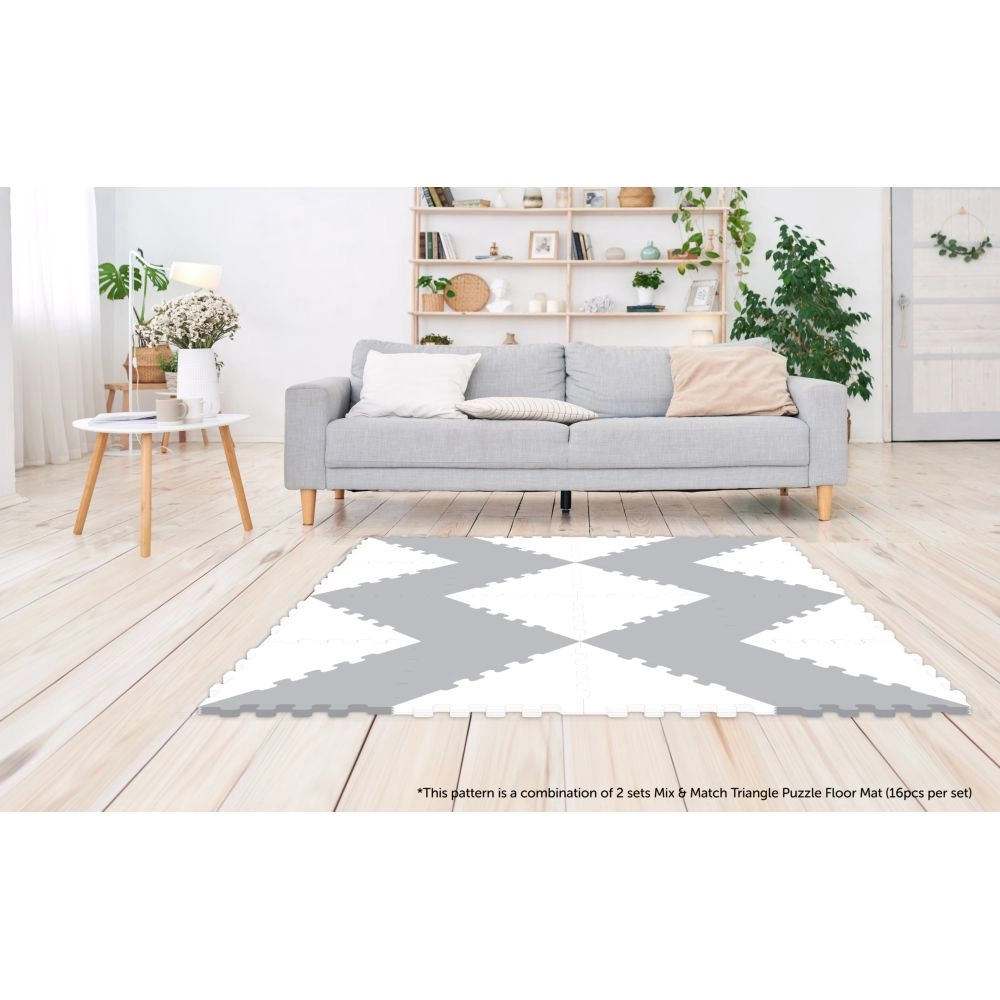 Triangle Puzzle Floor Mat - 10 Months