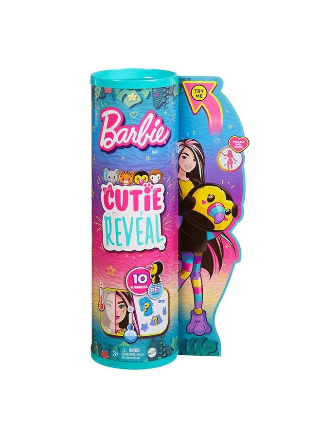 Cutie Reveal Jungle Friends - Toucan Ages 3+