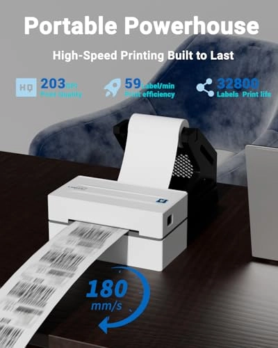 Shipping Label Thermal Printer - Thermal 4x6