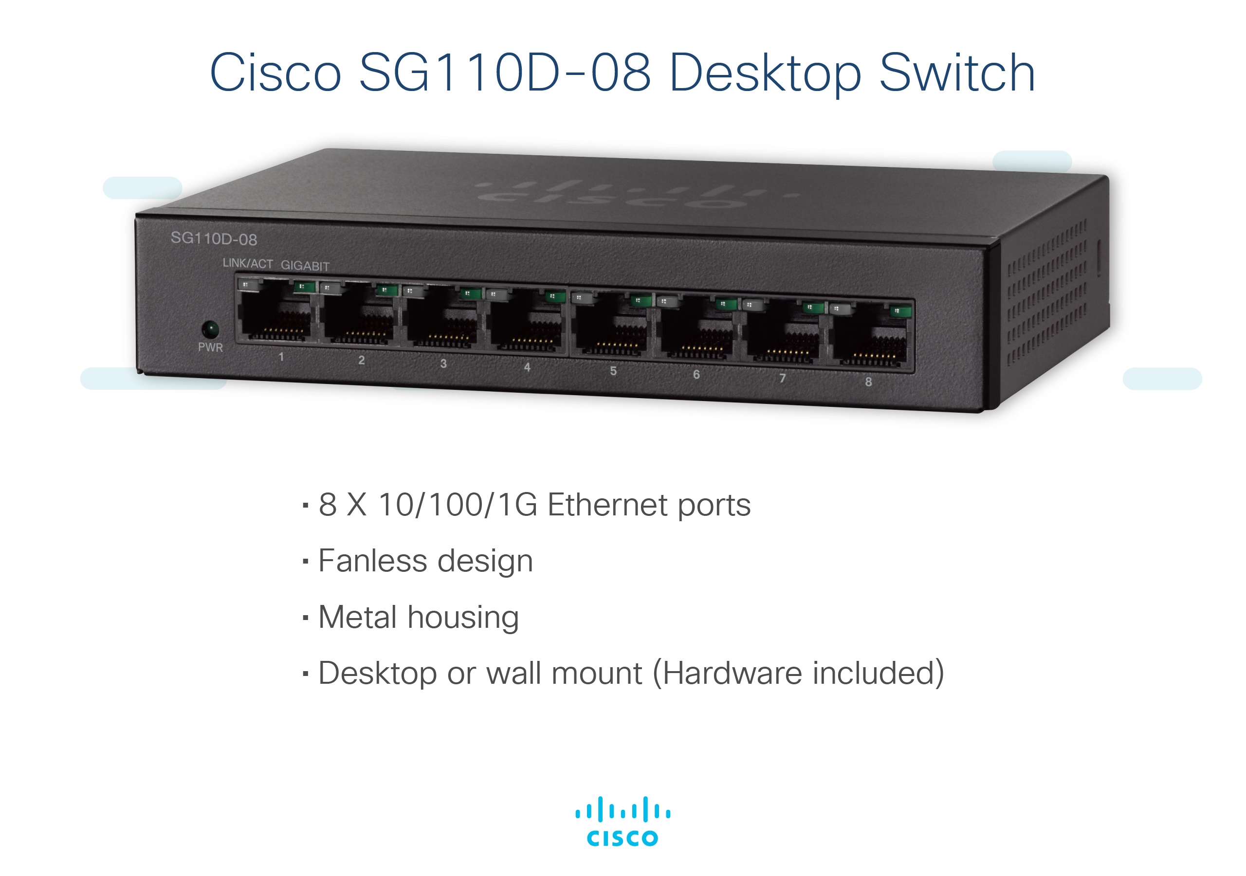 SG110D-08HP 8-ports