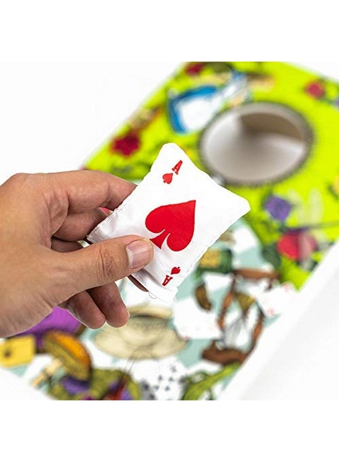 Down The Rabbit Hole - Alice in Wonderland Corn Hole Game