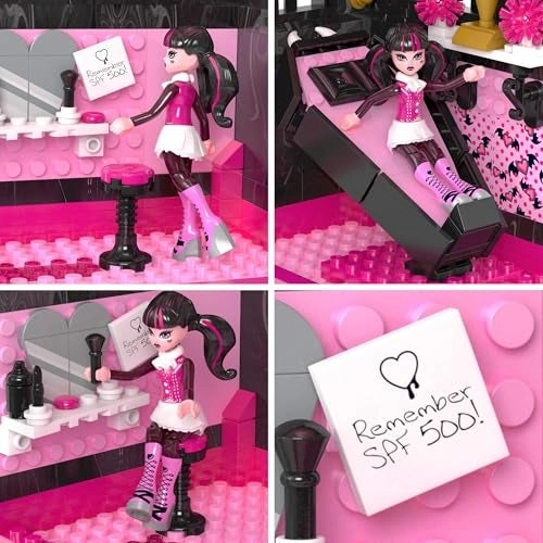 Draculaura's Boo-k Crypt - Draculaura Monster High 301 pcs