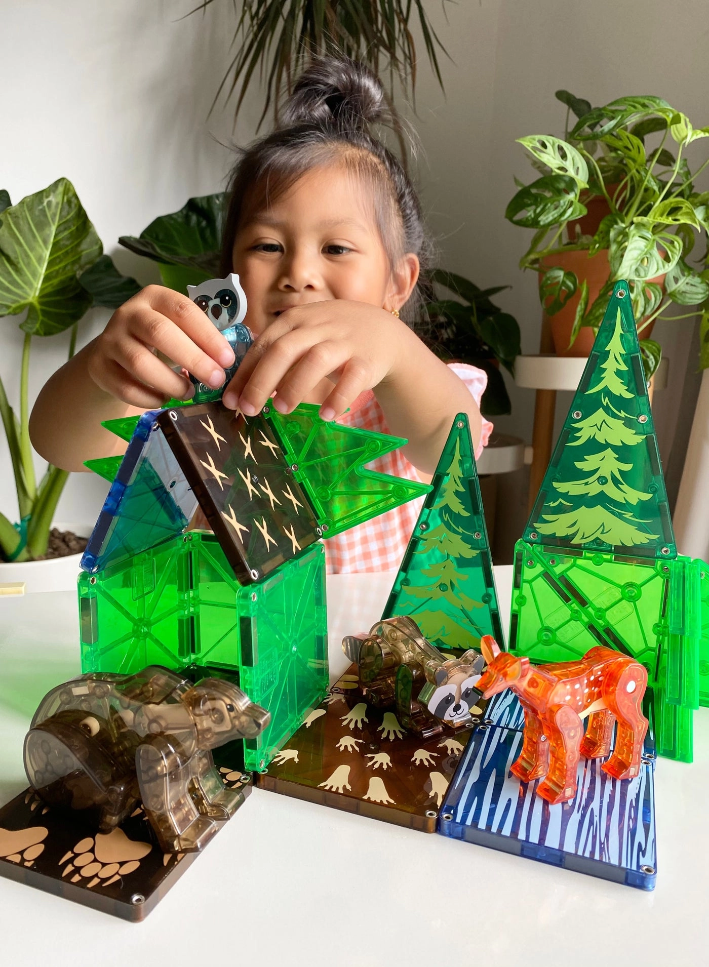 Forest - Bear Deer Raccoon Owl 25 pcs