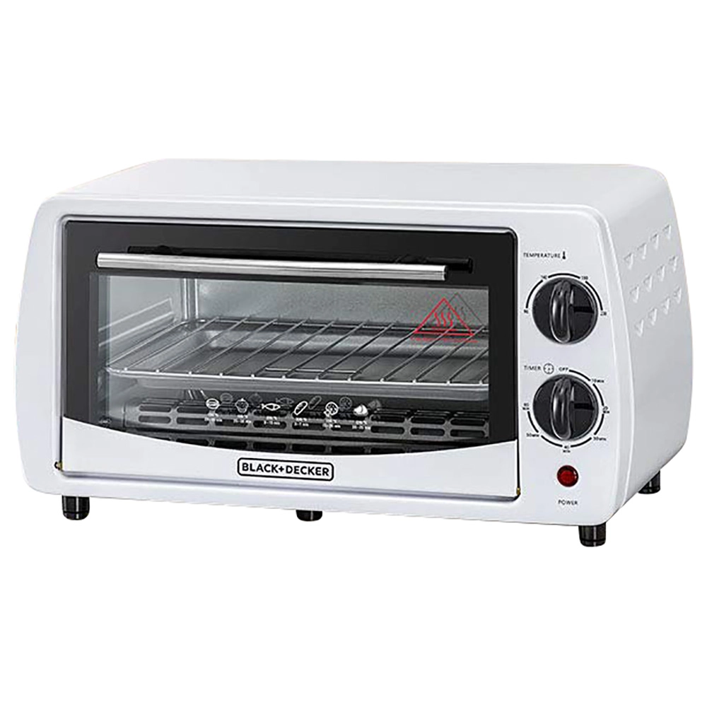 Black & Decker Double Glass Toaster Oven - 9L