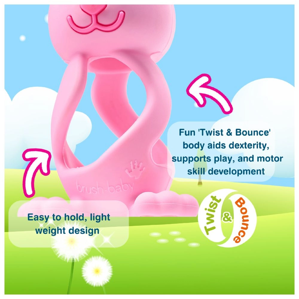 Bobbie Bunny Teether - food-grade silicone