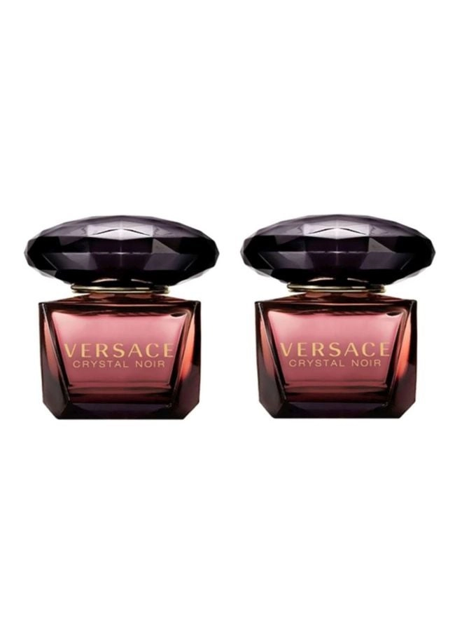 Versace Crystal Noir Eau de Toilette 2x5ml Set