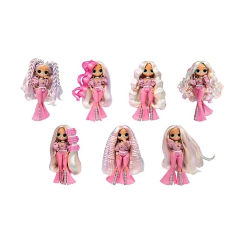 Fashion Show Hair Edition Twist Queen Doll - 10-inch Transforming Hair Ages 4+