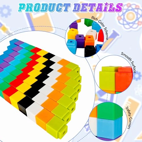 Linking Cubes - 3 years and up 1200 pieces