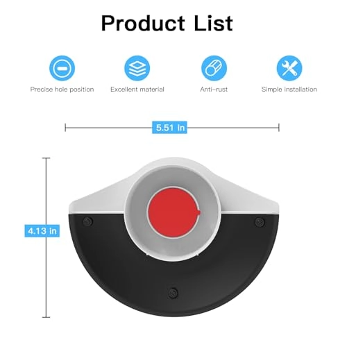 Camera Sun Protection Mount - Stick Up White