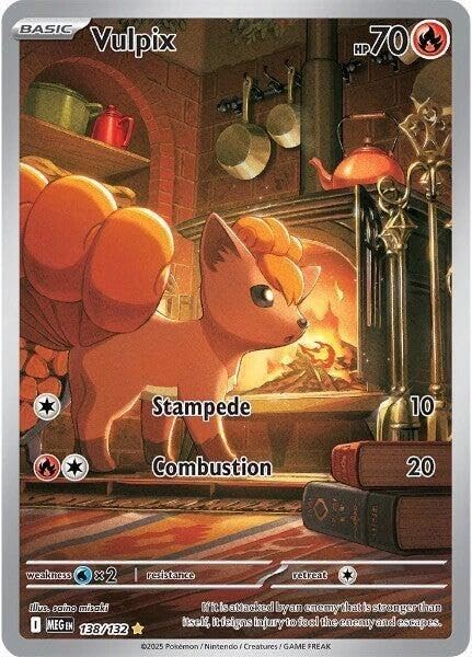 Pokémon Vulpix 138/132 - Single Card