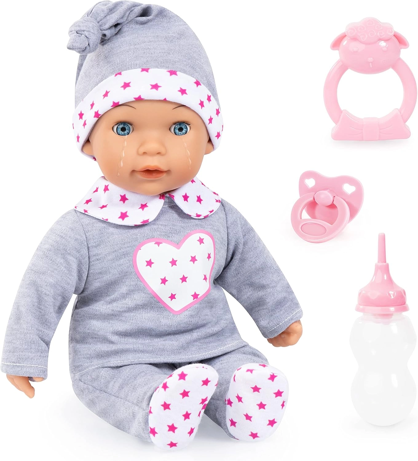 Bayer Design Crying Baby Doll - 38cm Real Tears