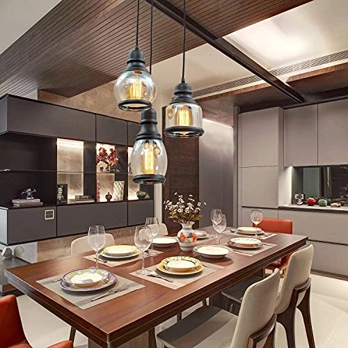 SM-501-3LP - 40Watts Chandelier Lantern Golden Antique