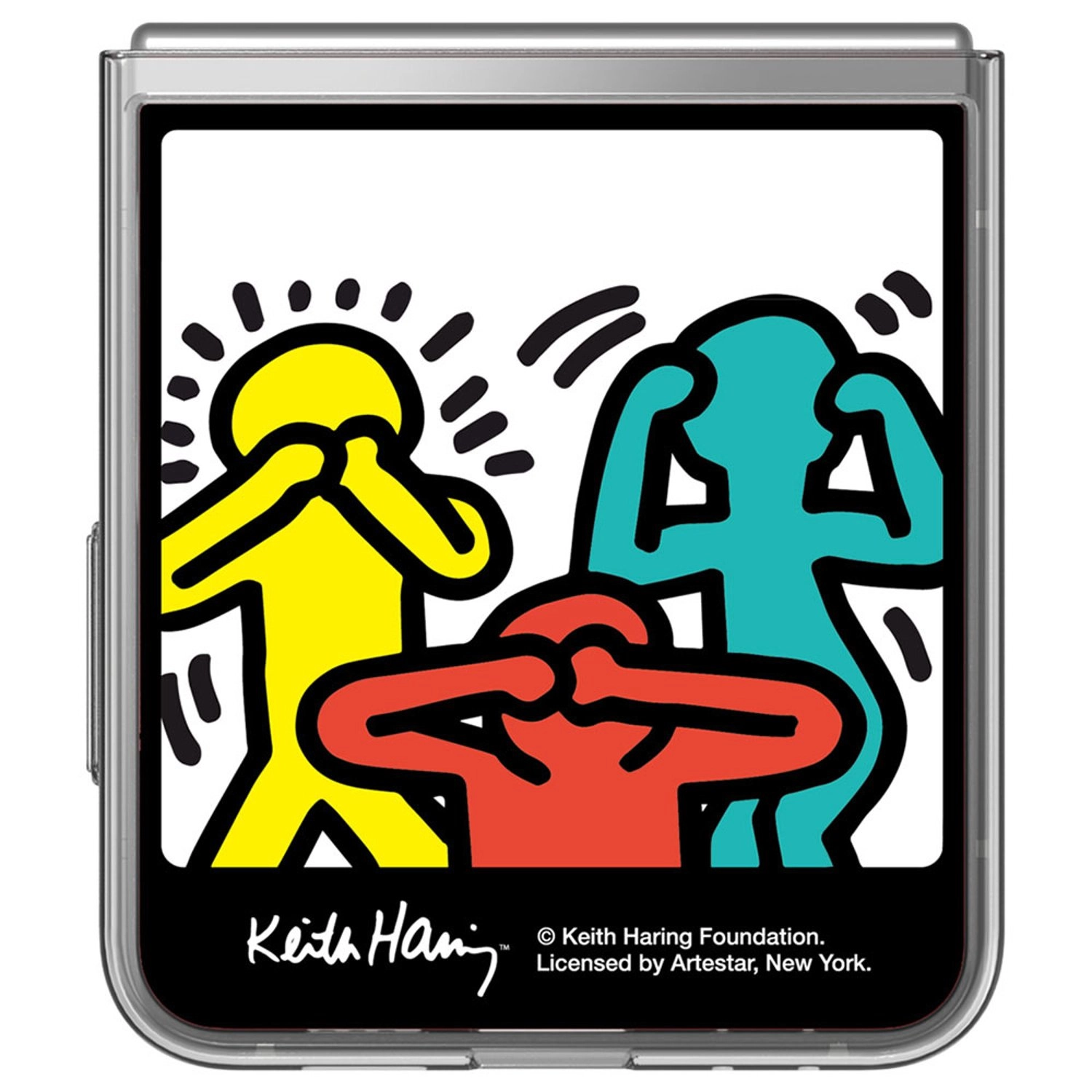 Keith Haring Flipsuit Card Case for Galaxy Z Flip6