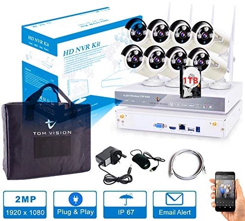 Wireless Surveillance System - 4 8CH 3.0MP