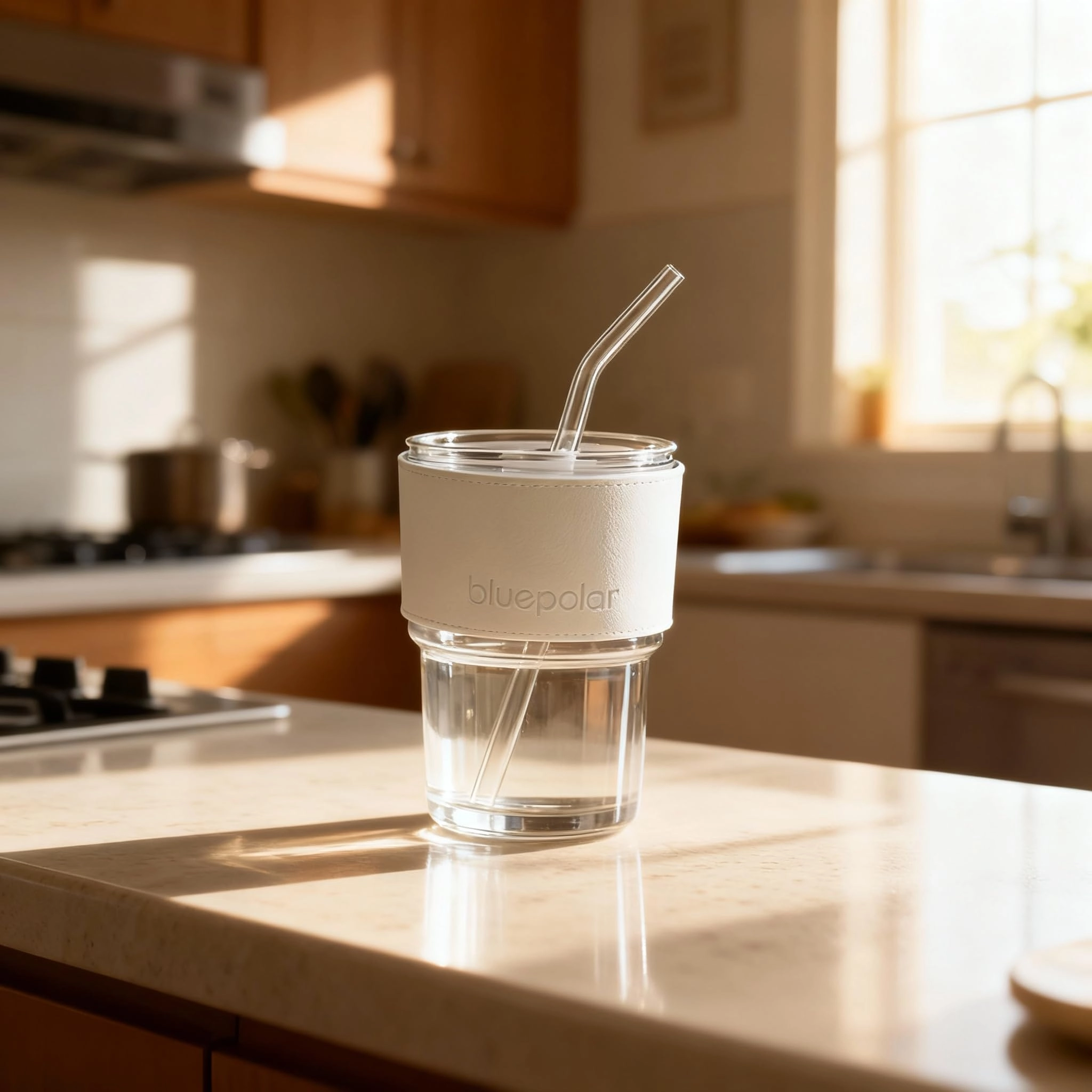 Glass Tumbler - 1 pcs - Insulated