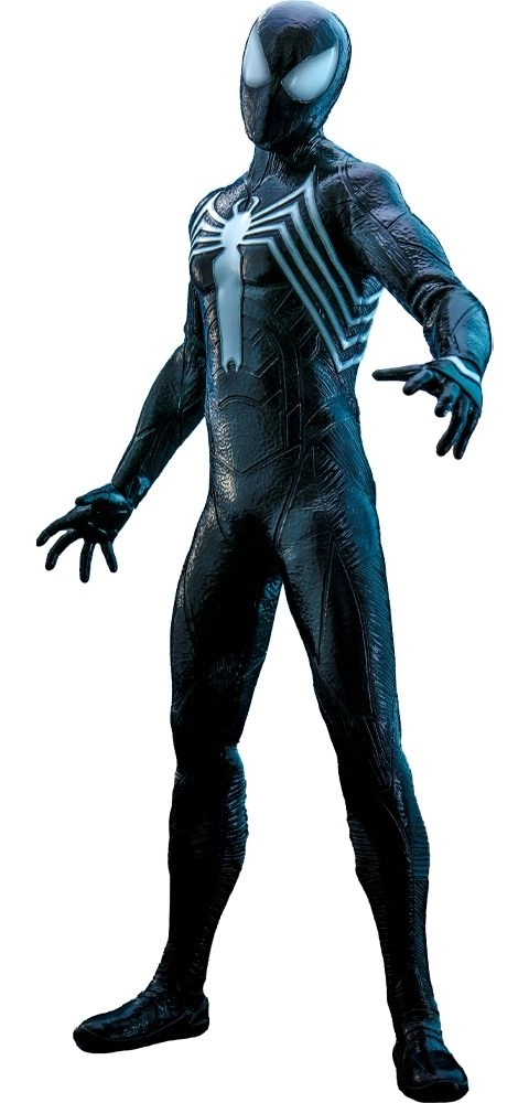 Hot Toys Peter Parker (Black Suit) Sixth Scale Collectible Figure - Marvel