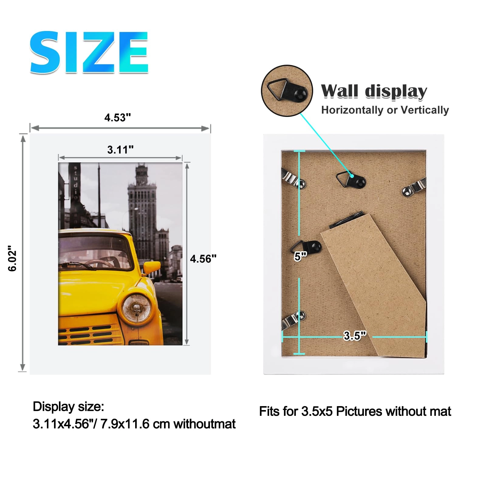Photo Frames - 5x3.5