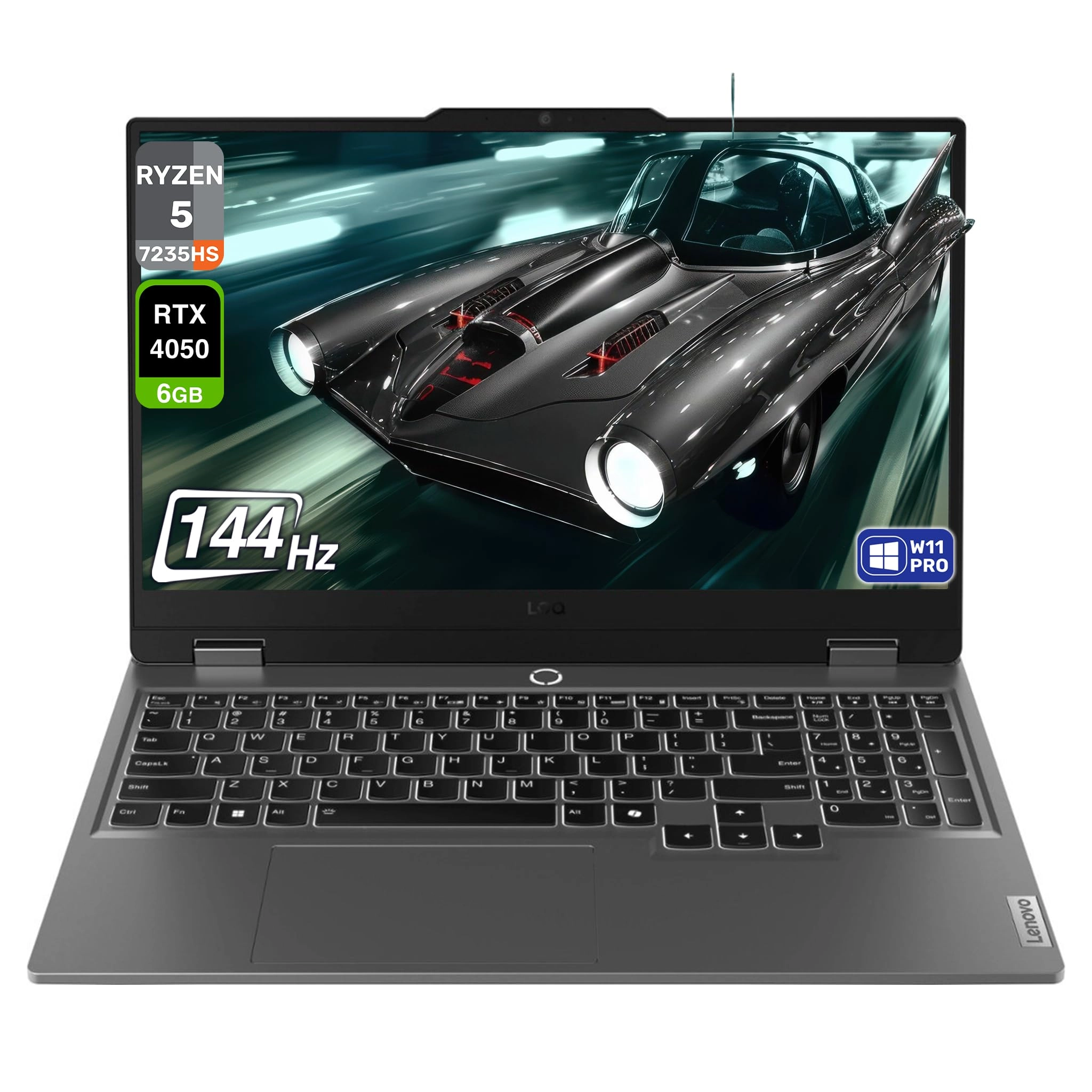 Lenovo LOQ Gaming-13 - 15.6'' Ryzen 5-7235HS 64GB DDR5 4 TB SSD