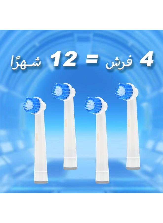 Rotating Electric Toothbrush - IPX7 Waterproof 2-Min Smart Timer Wireless Charging