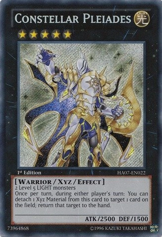 Yu-Gi-Oh! Constellar Pleiades HA07-EN022 - Hidden Arsenal 7 1st Edition Secret Rare