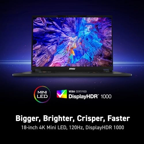 Stealth 18 HX AI STEALTH18A2035 - 18'' Ultra 9-275HX 64GB DDR5 2TB NVMe SSD