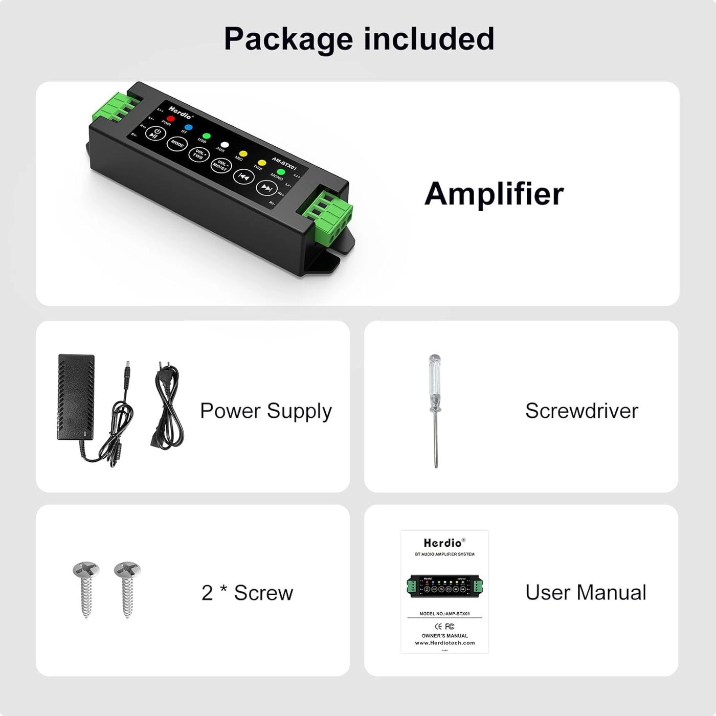 4-Channel Amplifier - 200W