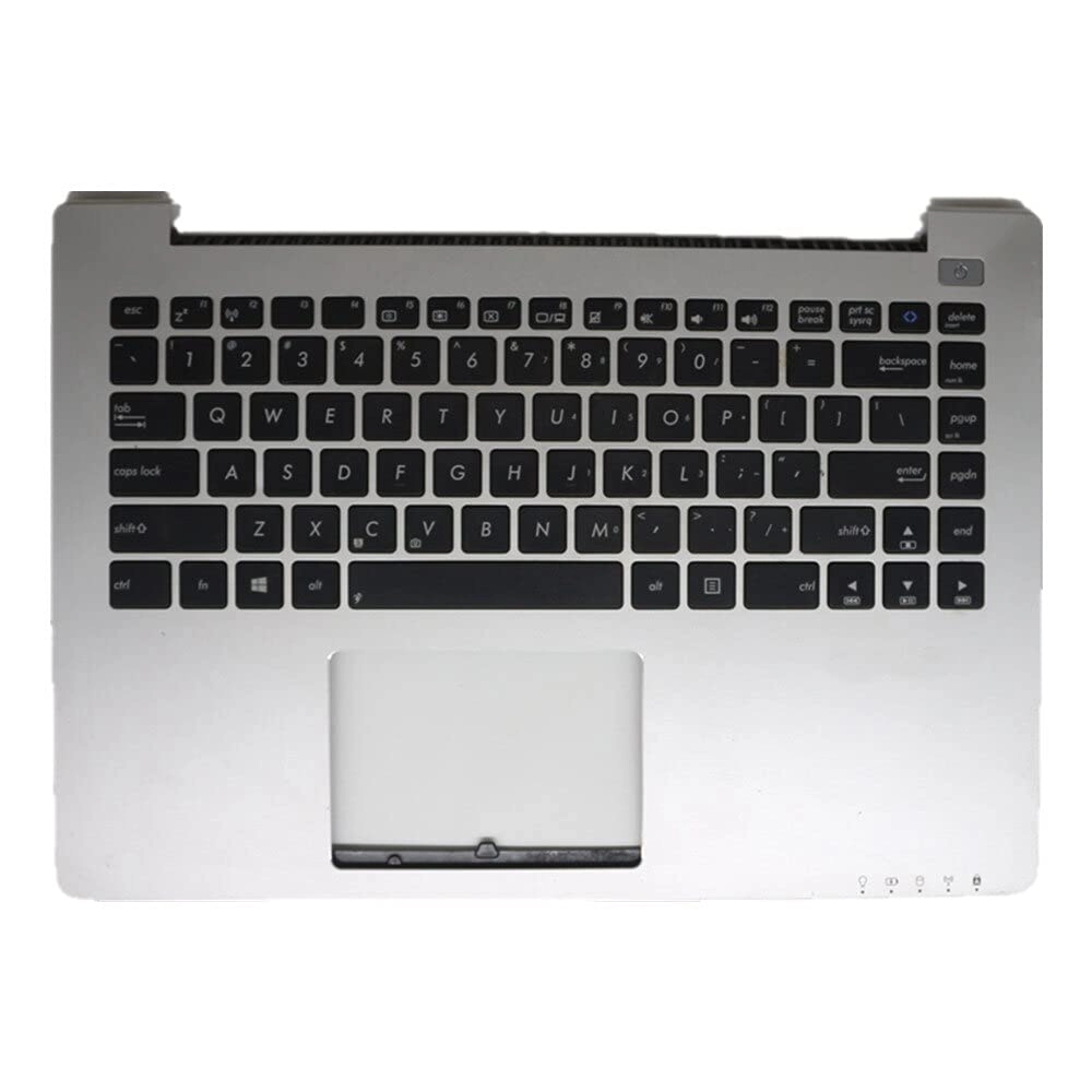 fqparts S500CA - C Shell Keyboard Silver US English Layout