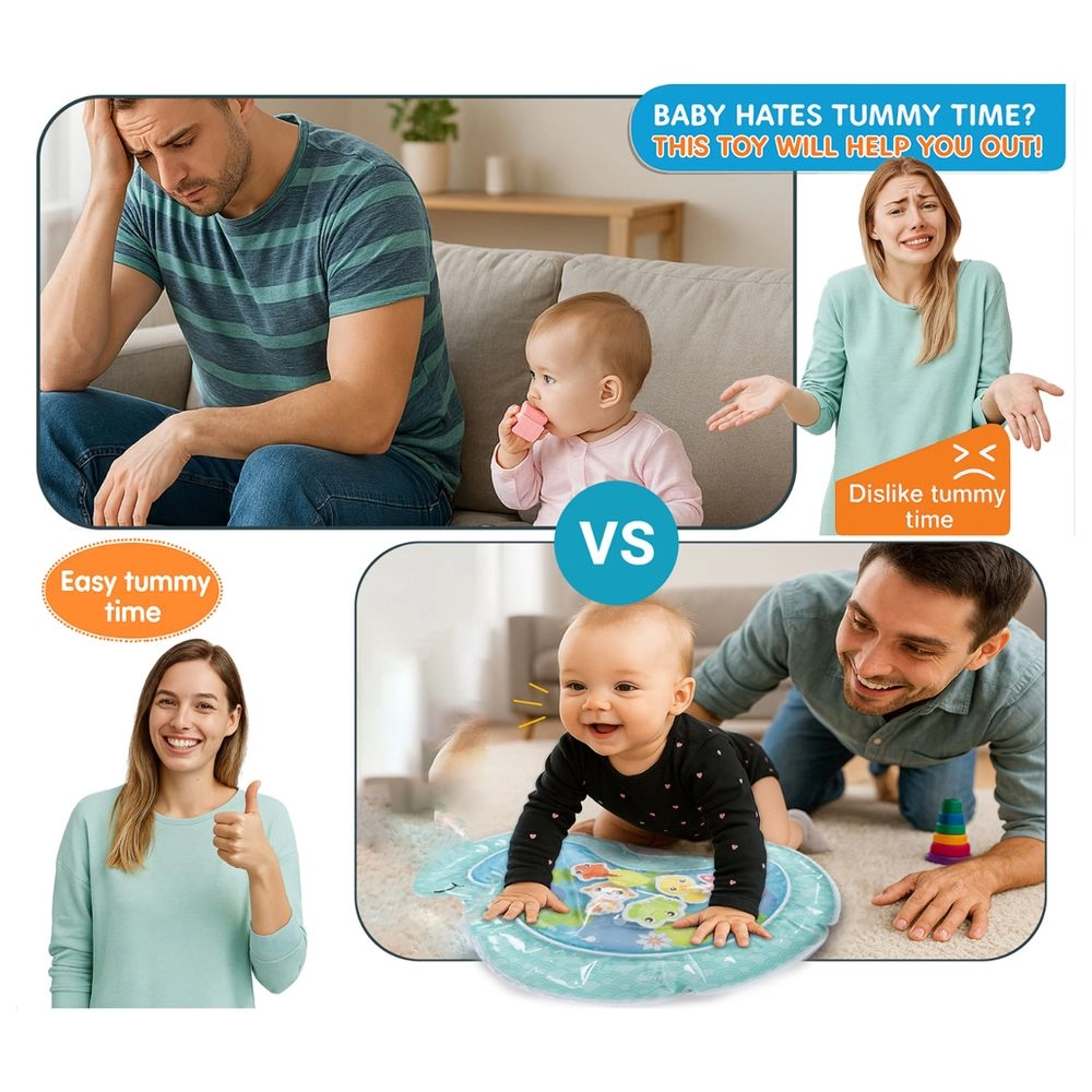 Sensory Pond Pat And Play Water Mat - 3 months