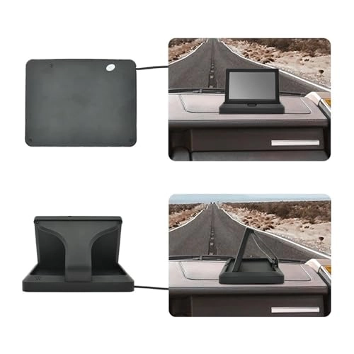 Monitor - 7" HD 800 x 480 + Rear View Camera - 8LED Night Vision