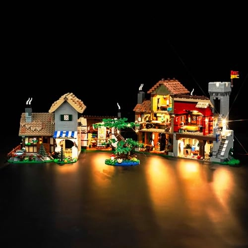 10332 Medieval Town Square - LED Light Set Standard Version