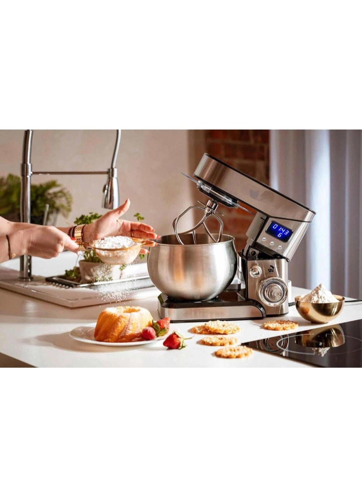 3-in-1 Stand Bowl Mixer - 10L 2000W