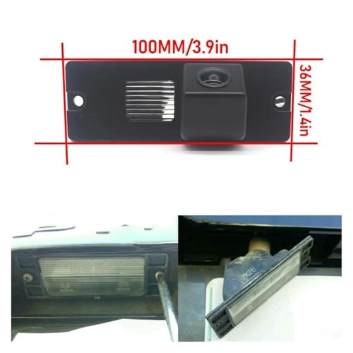 Reverse car rear view camera - Night vision Wired 720 x 540 pixels