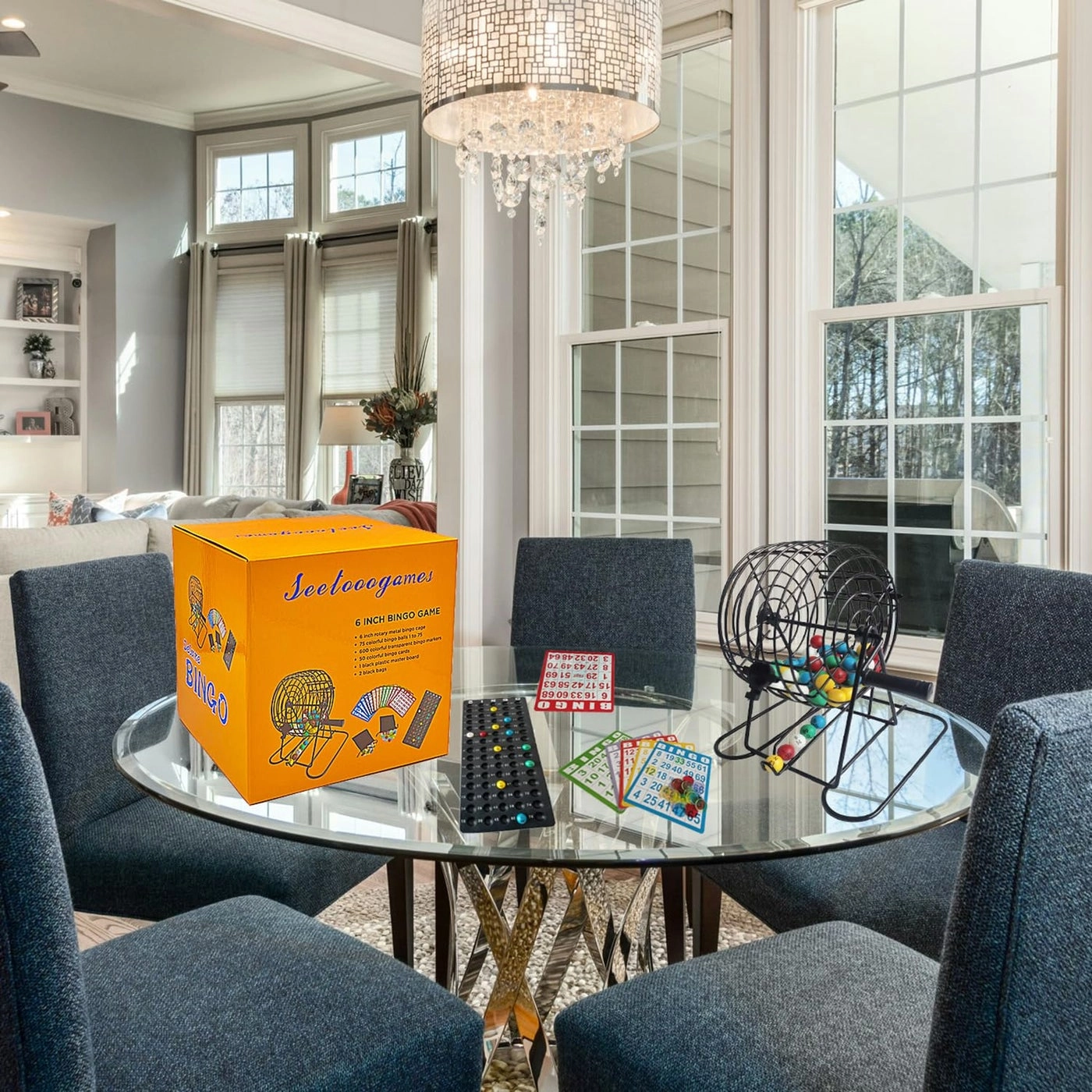 Deluxe Bingo Game Set - 600 pieces