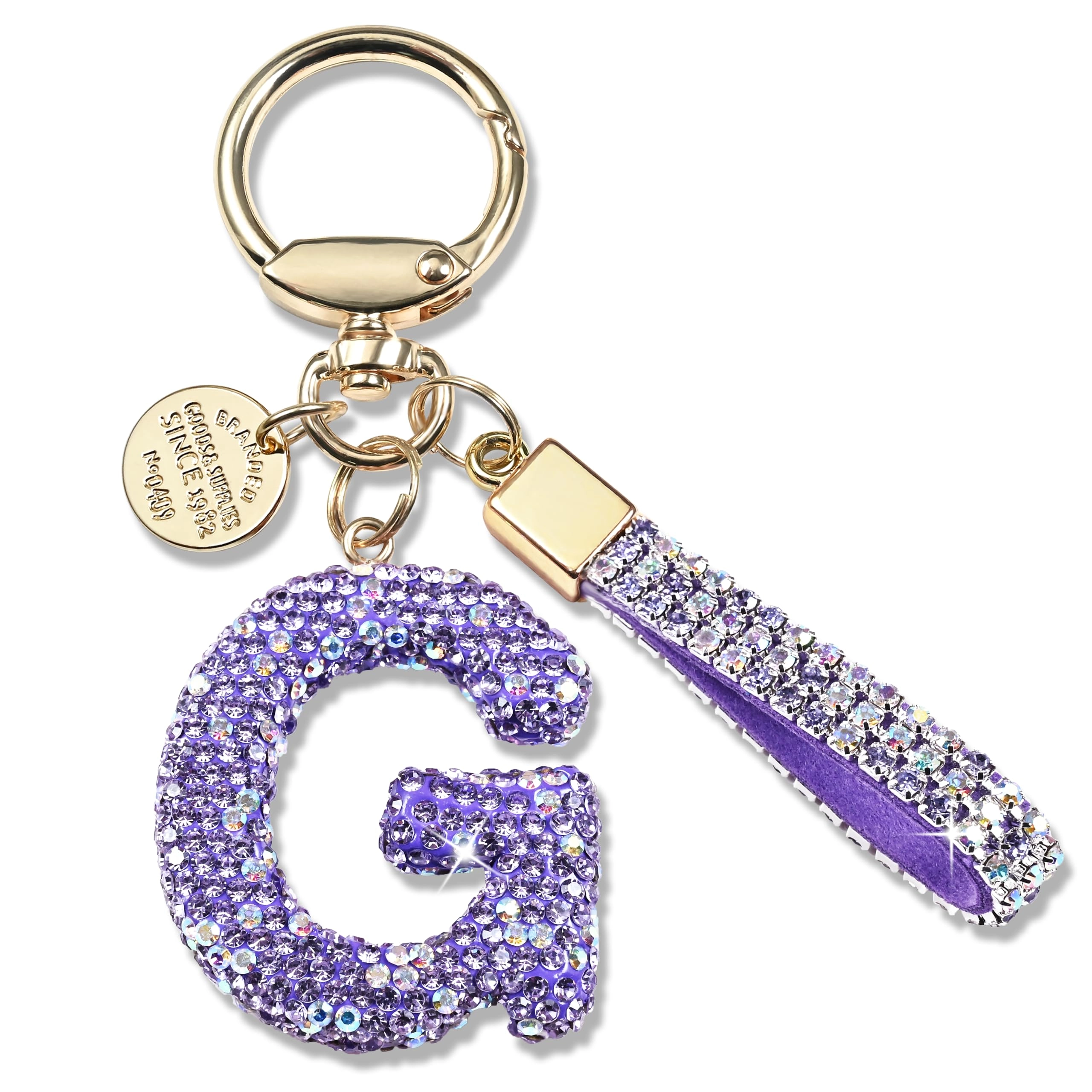 Initial Letter Keychain - Letter