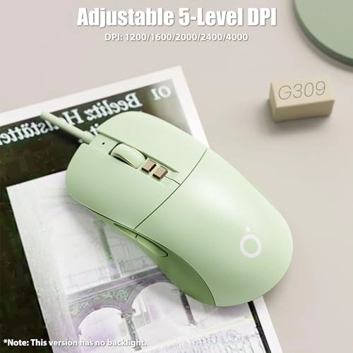 Gaming Mouse - Bluetooth Wired USB-C Wireless 2.4GHz