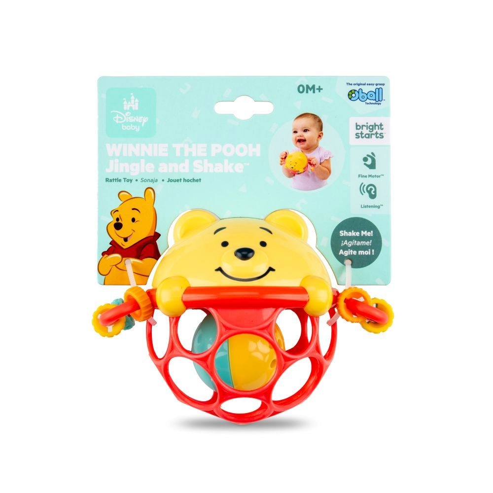 Winnie the Pooh Jingle & Shake Rattle - 0+ months