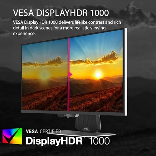 MPG 274URDFW E16M - 9S6-3CF09H-020 27 Inches 3840 x 2160