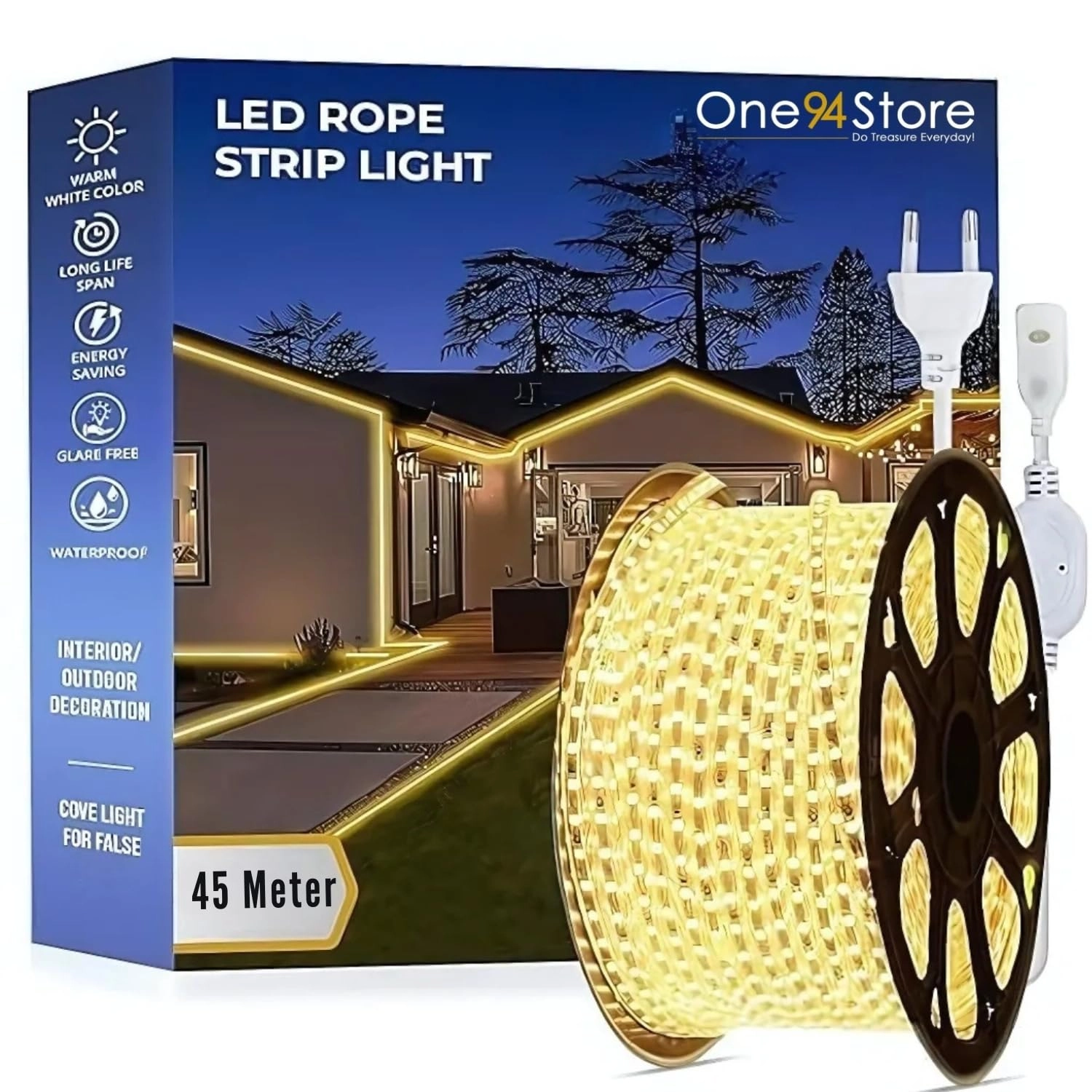 X4Cart, Indore LED Rope Light - 45 Meter