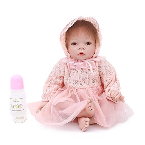 Reborn Baby Doll - 55cm 22" Vinyl Cotton Body