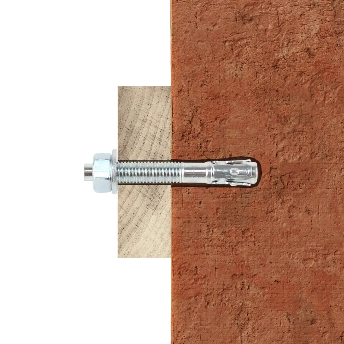 Steel Through Bolt Pack 10mm 100mm