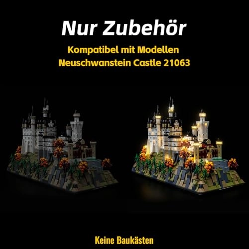 Touch Dimmer Switch LED Light Set - 21063 Compatible 3 Lights