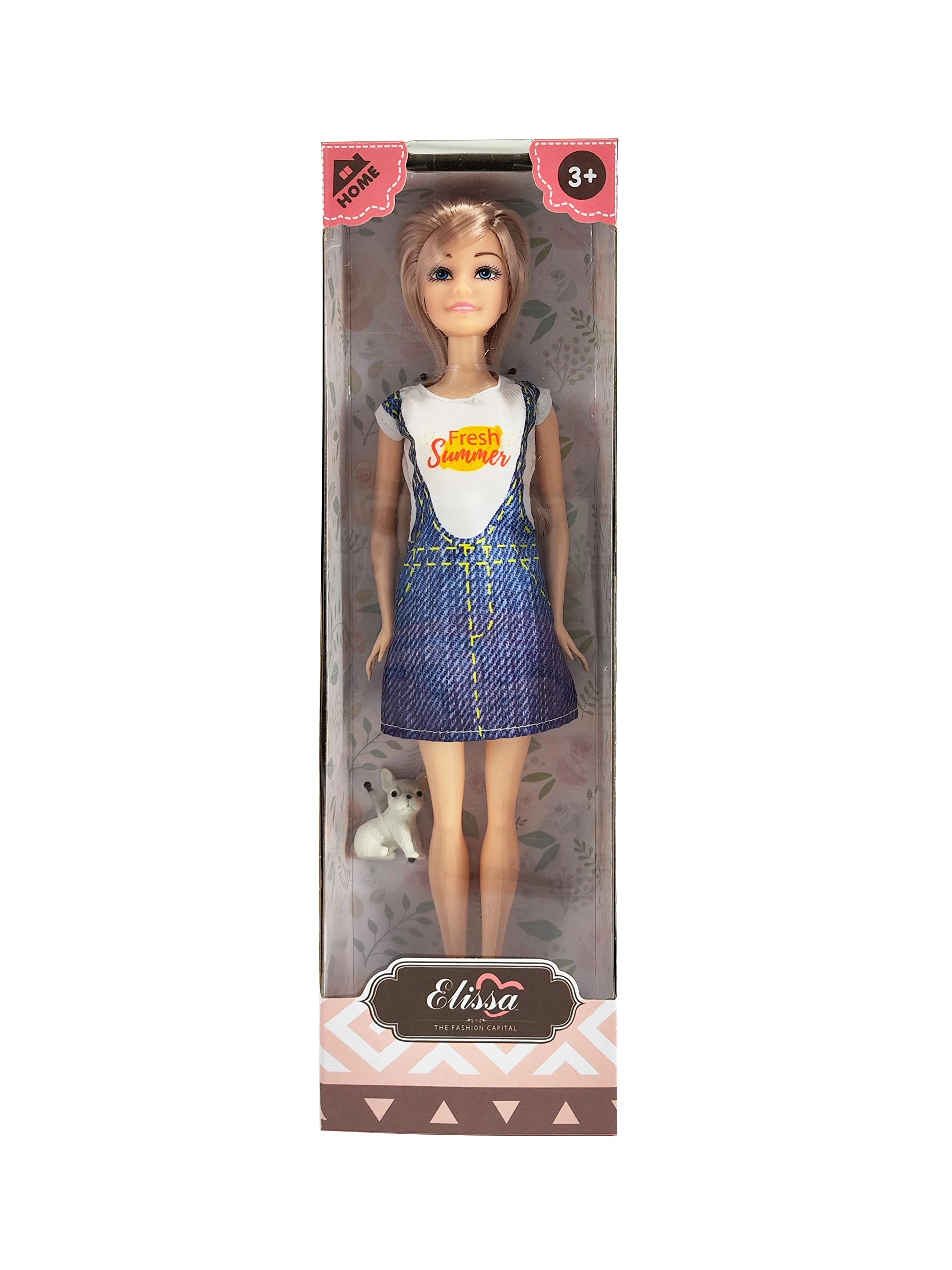 Style IV Doll - 11.5-Inch Plastic Blonde Blue Ages 3+