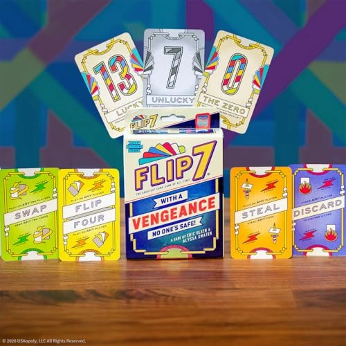 FLIP 7: WITH A VENGEANCE - Card Game